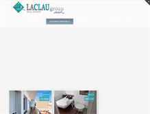 Tablet Screenshot of laclaugroup.com